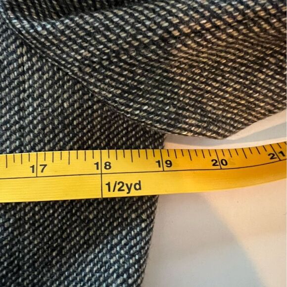 Talbots Wool Tweed Blazer Womens 8 Olive Brown Pockets Classic Jacket - Picture 13 of 15